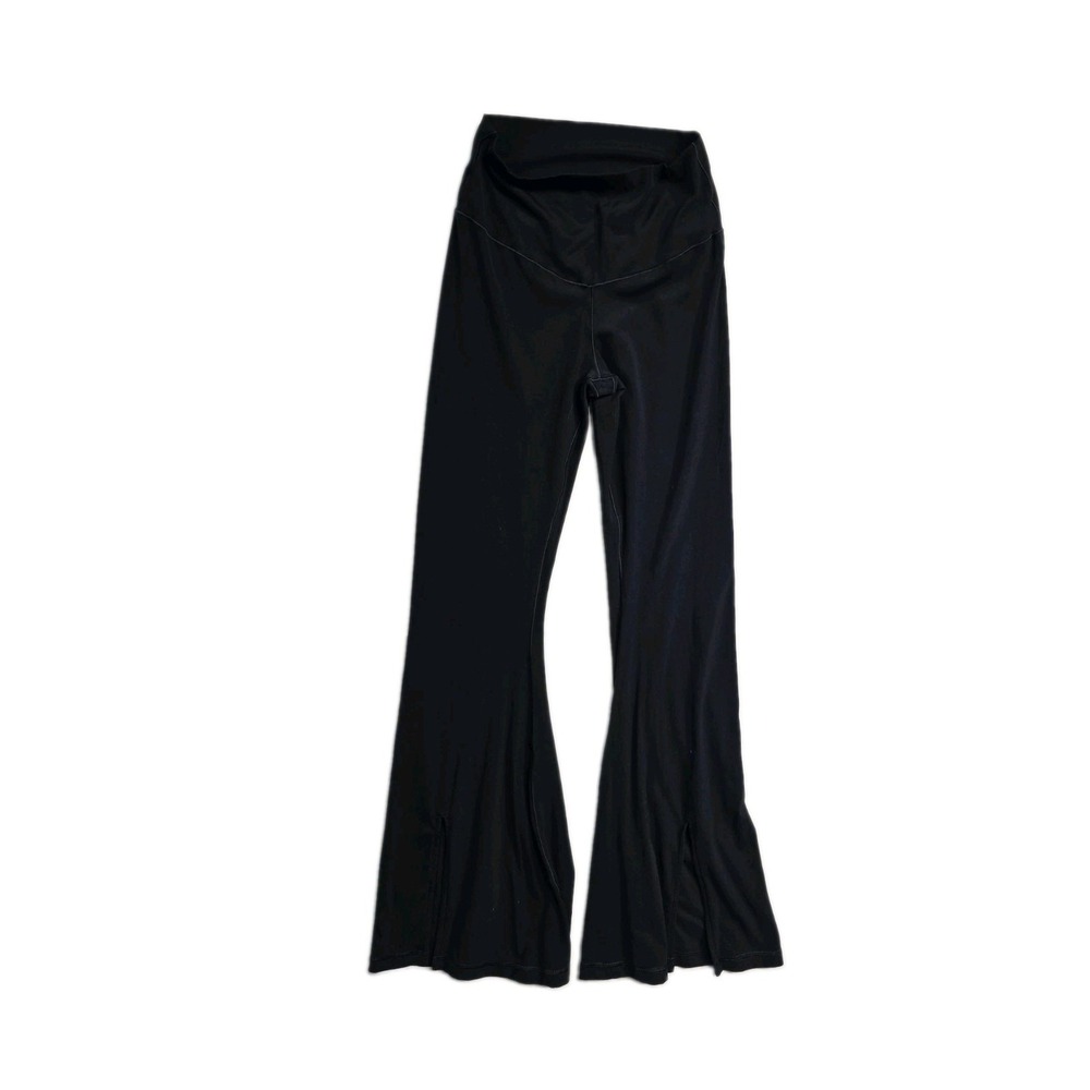 offline aerie leggings Flare Real Me Xtra Hirise  L Long Black Splits